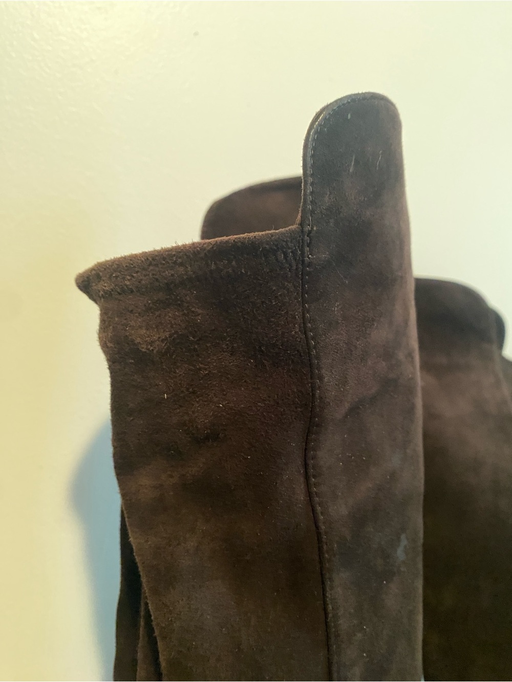 Stuart Weitzman - Over the Knee Brown Suede Boots Women’s 9 Made in Spain - Picture 6 of 10